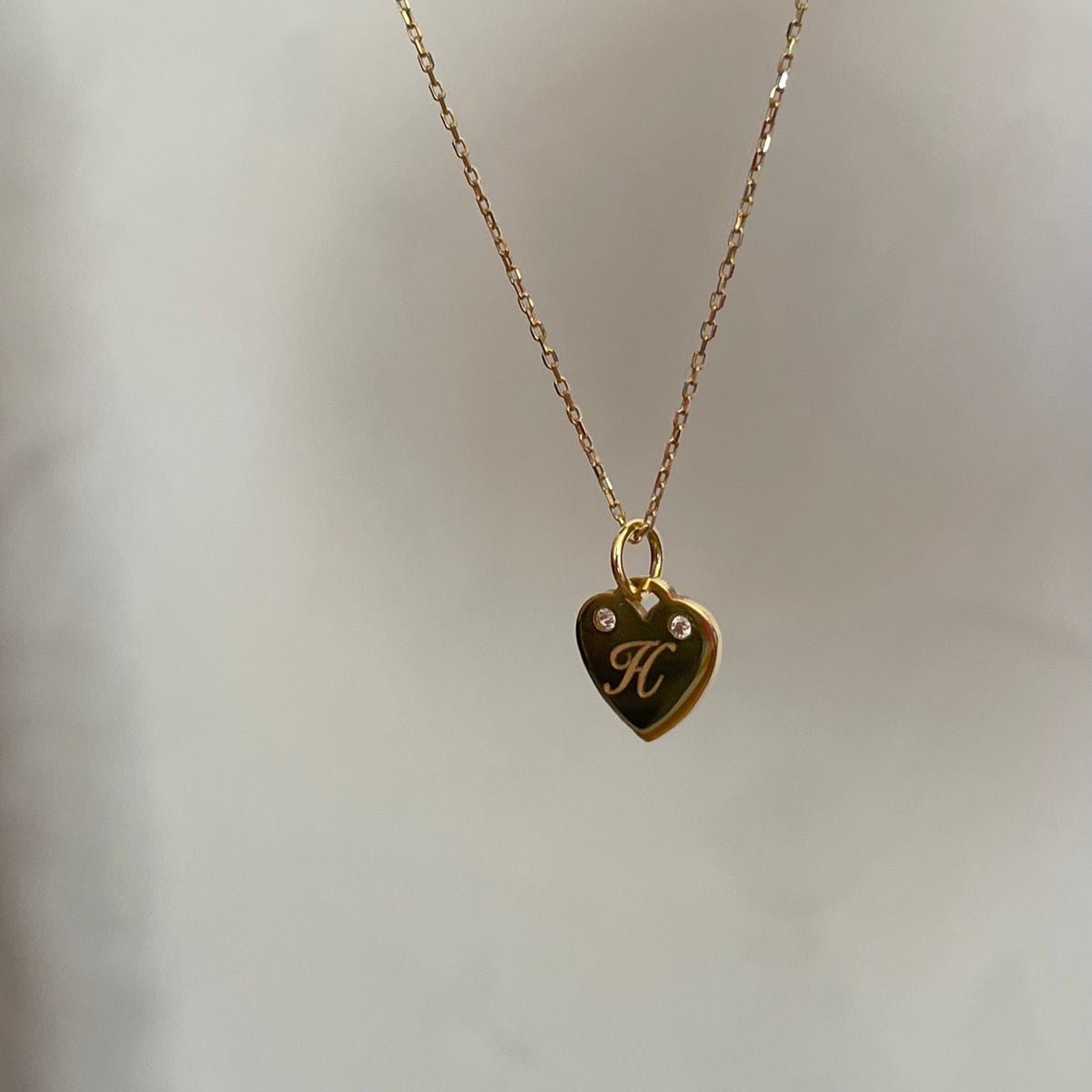 STACKED HEARTS necklace