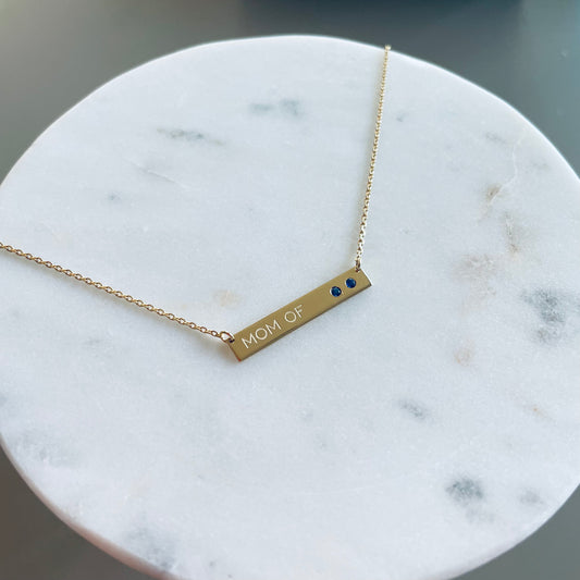MOM OF necklace