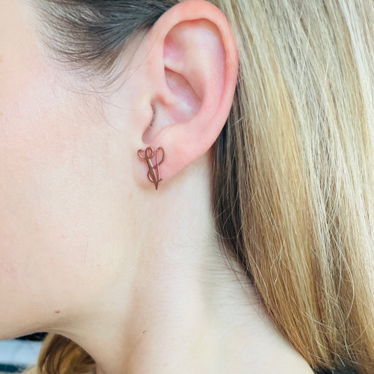 CALLIGRAPHY earrings