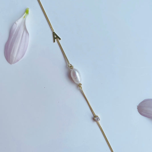 MY PEARL & GEM necklace