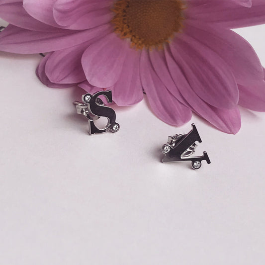 MY INITIALS earrings - BYVELA jewellery
