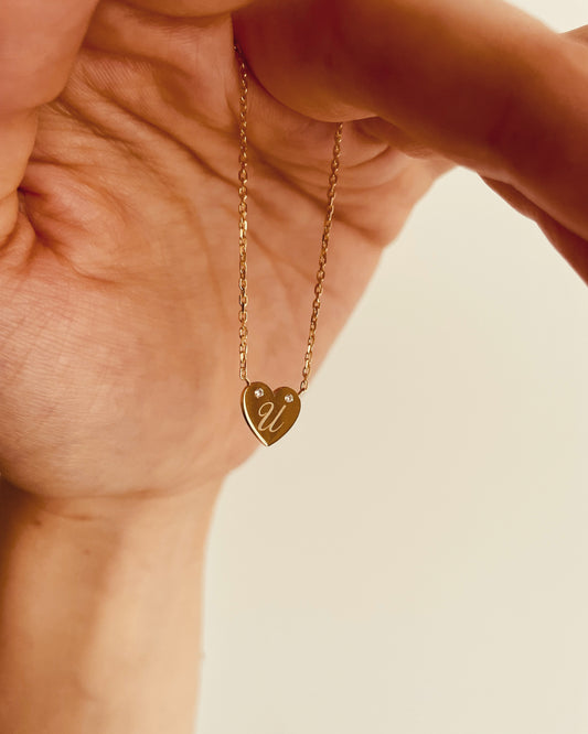 PETIT COEUR necklace - BYVELA jewellery