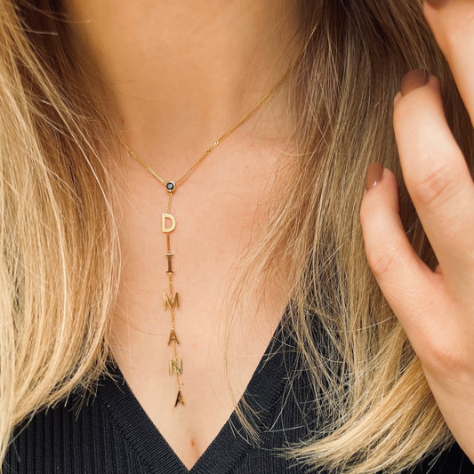 NAME ON CHAIN necklace