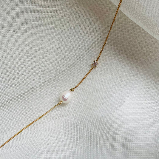 PEARL & GEM necklace