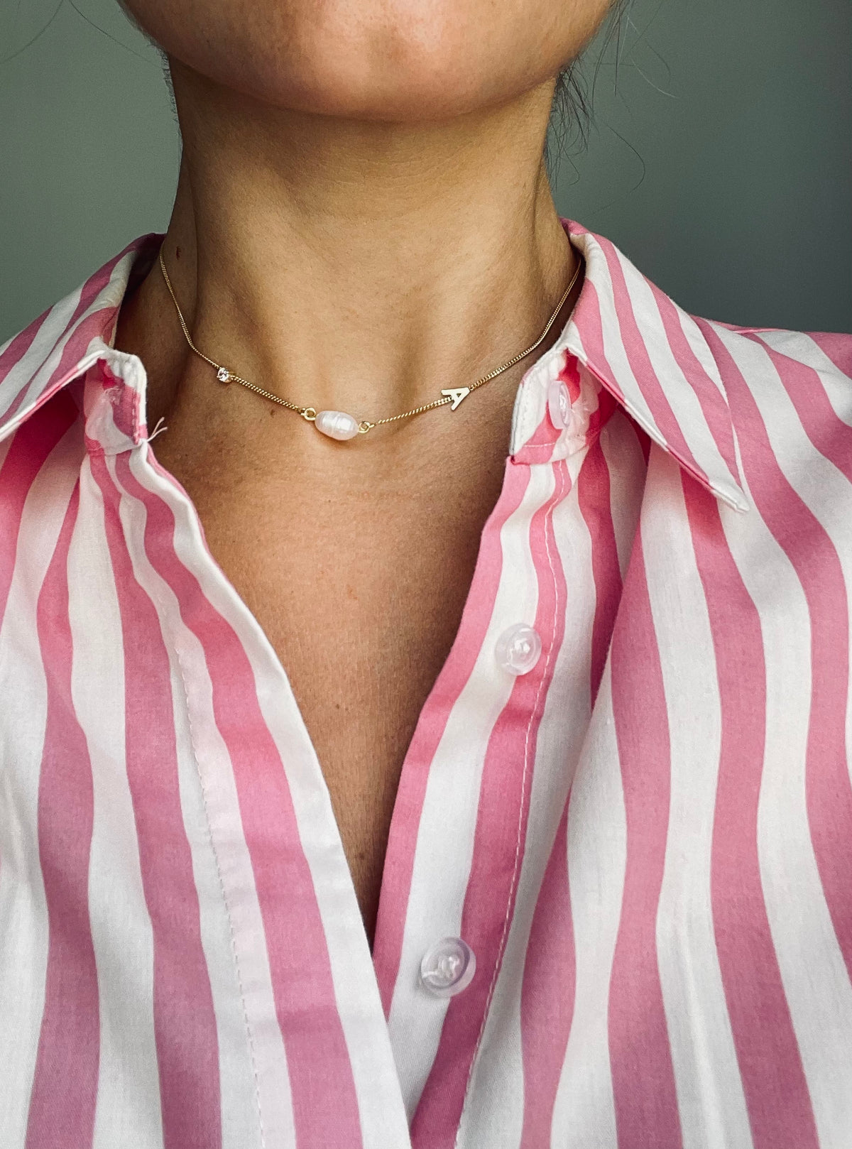 MY PEARL & GEM necklace