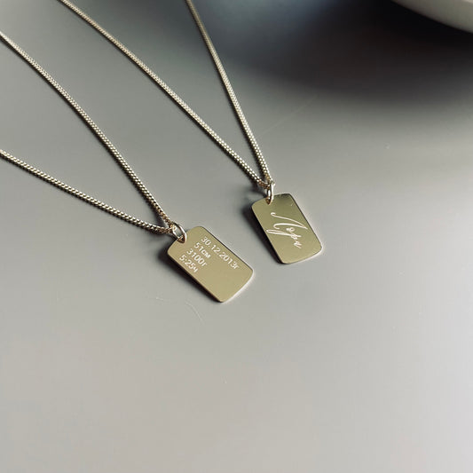 BABY TAG necklace
