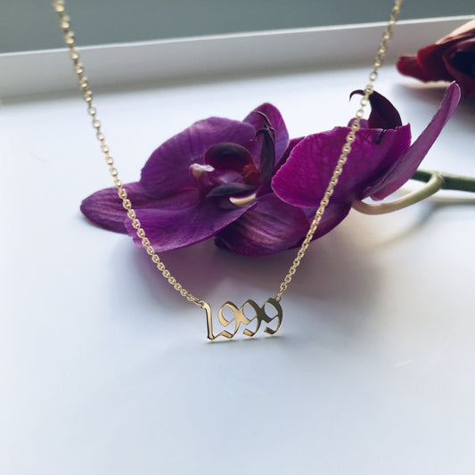 MY YEAR necklace - BYVELA jewellery