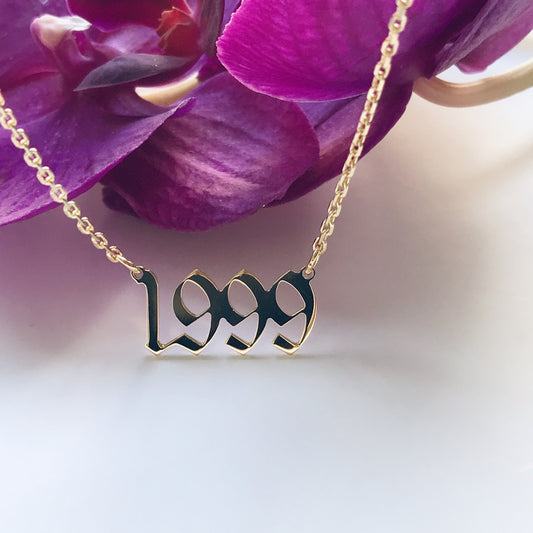 MY YEAR necklace - BYVELA jewellery