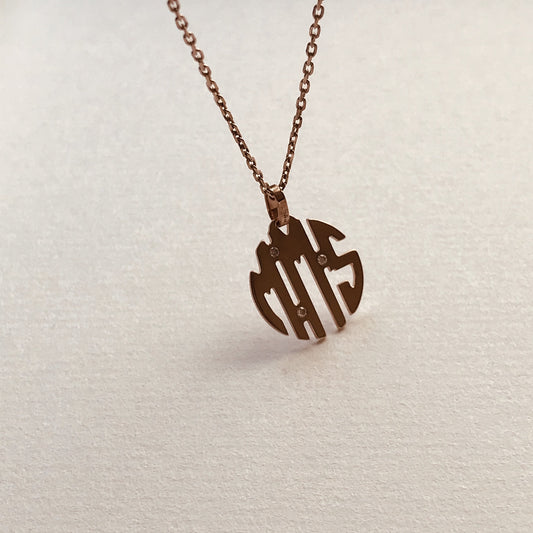 MY MONOGRAM necklace - BYVELA jewellery
