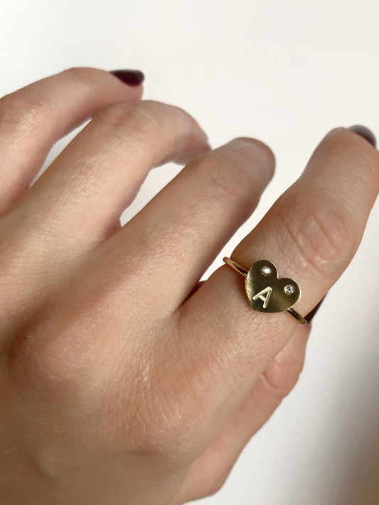 PETIT COEUR ring - BYVELA jewellery