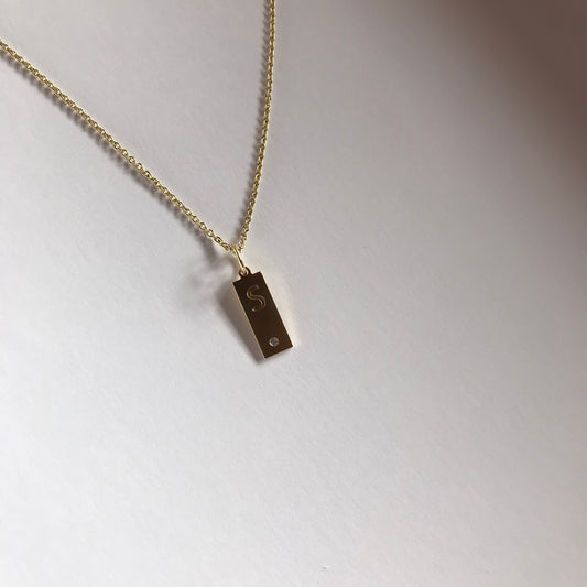 PETIT TAG necklace - BYVELA jewellery