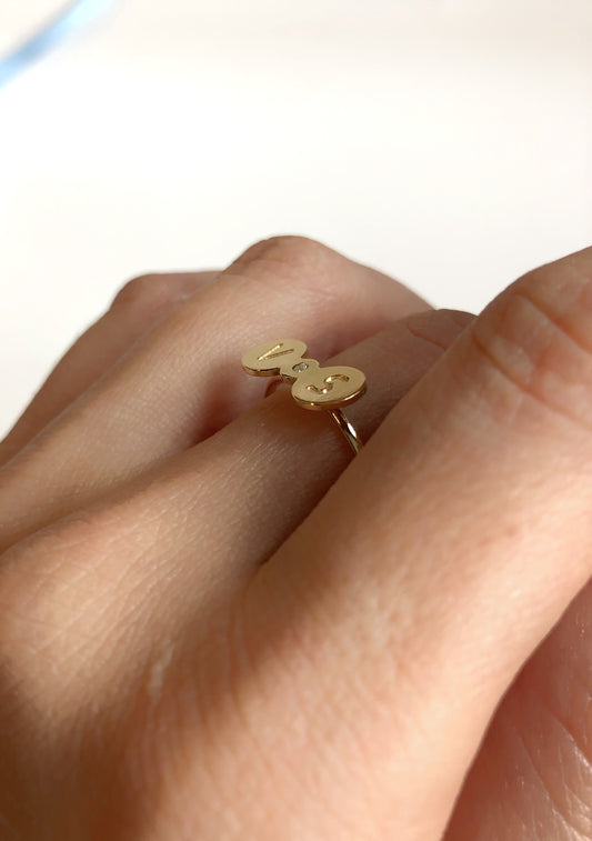 TOUJOUR ring - BYVELA jewellery