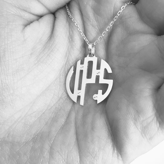 MY MONOGRAM necklace - BYVELA jewellery