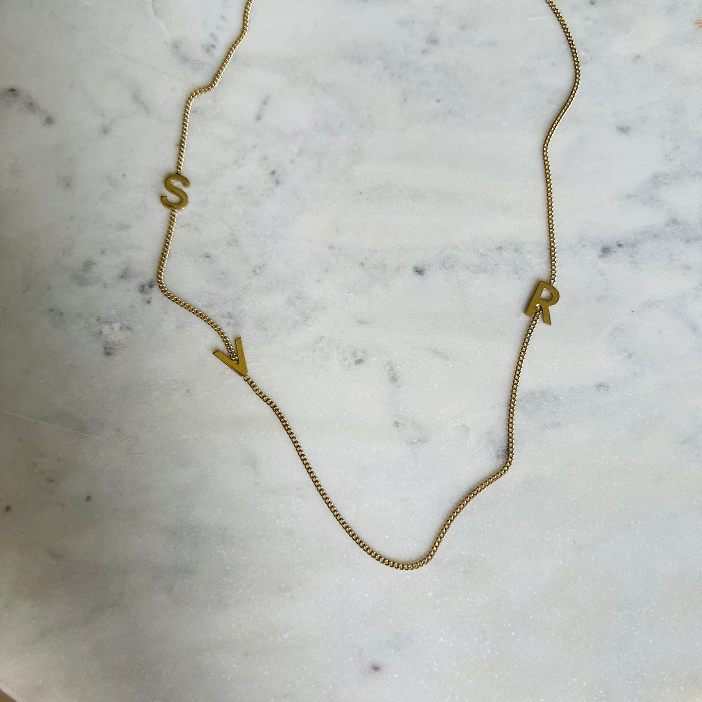 Колие с букви SVR / SAMPLE SALE