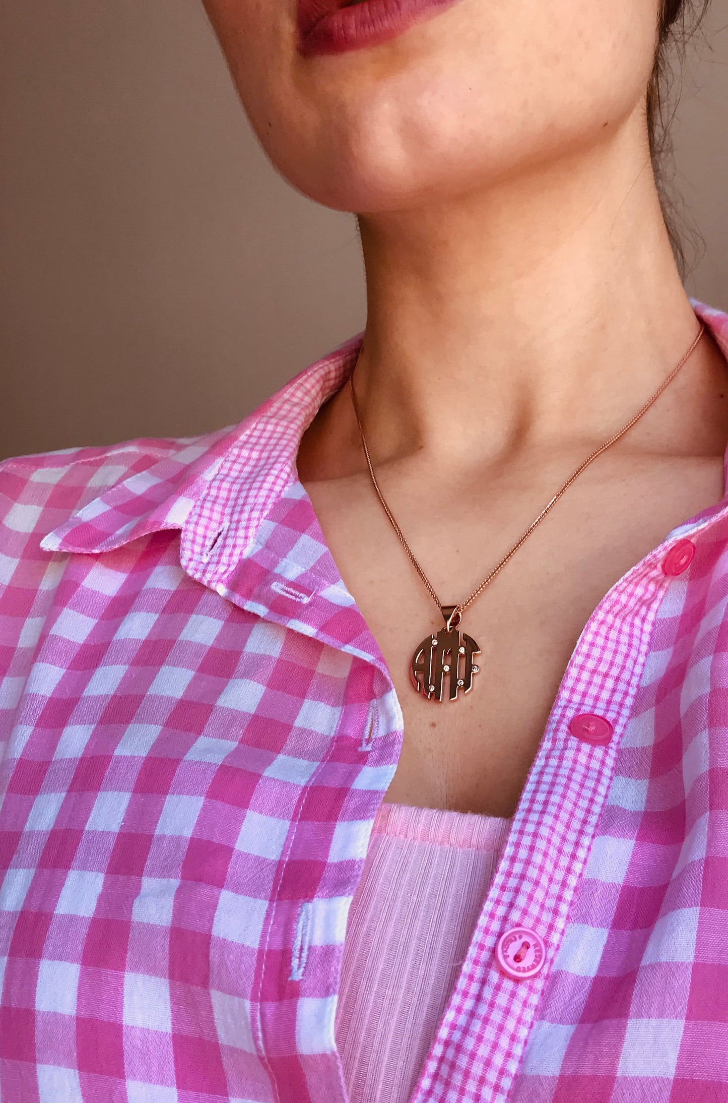 MY MONOGRAM necklace - BYVELA jewellery