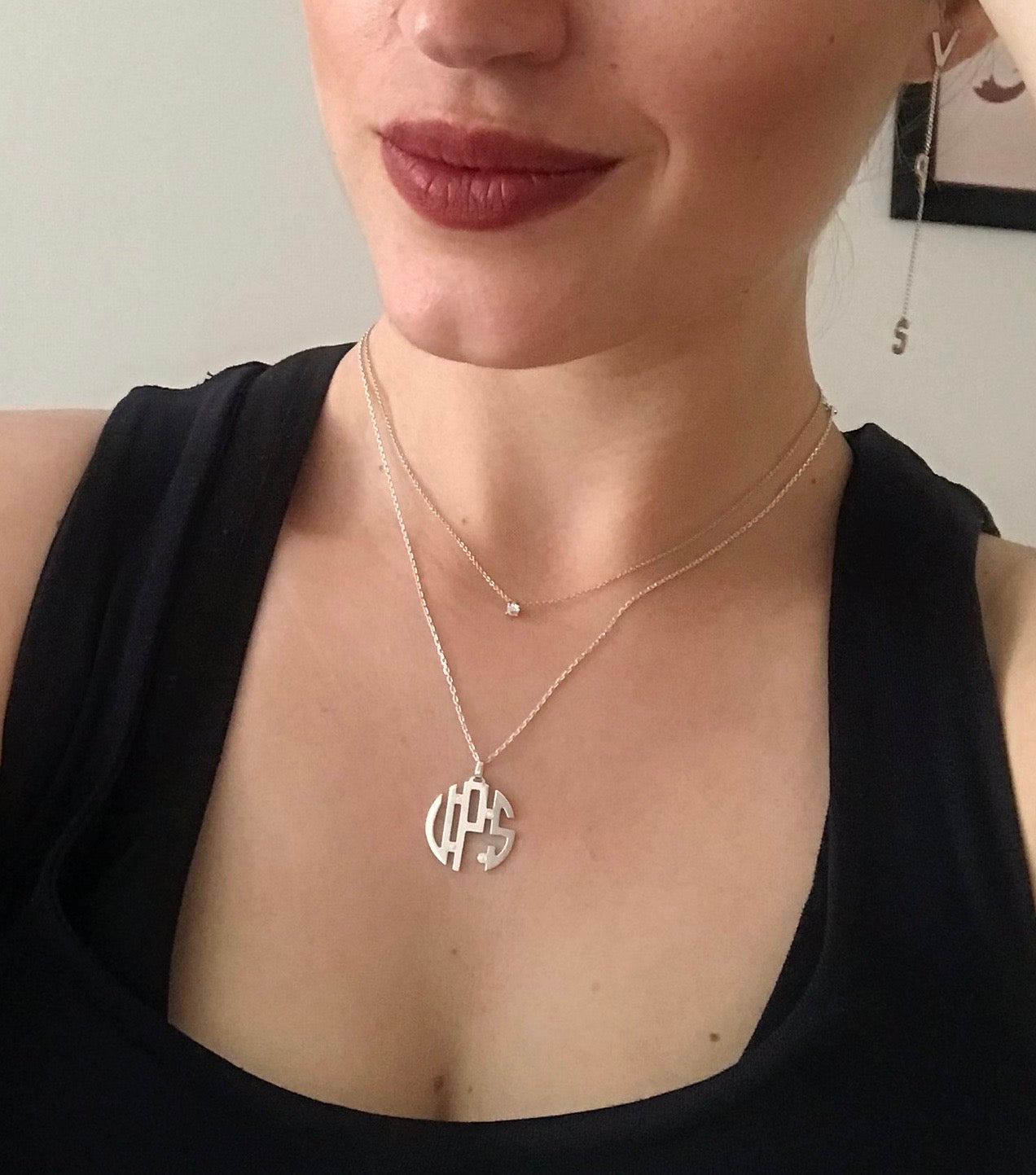 MY MONOGRAM necklace - BYVELA jewellery